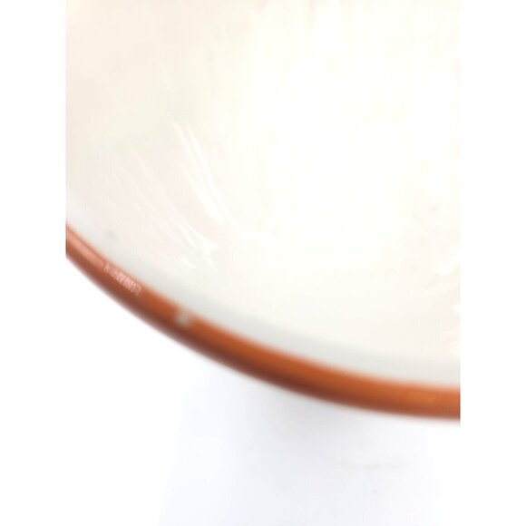 222 Fifth Ceramic Spring Daisy Fruit Salad Serving Bowl Set of 2 - Picture 12 of 13